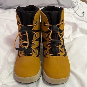 Merrell Kids' Mustard and Black Adventure Boots